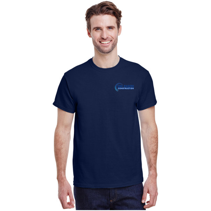 Adult UltraCotton Tee with Vintage Commercial Diver