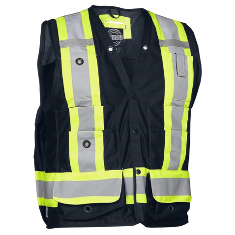 Hi Vis Safety Surveyor's Vest